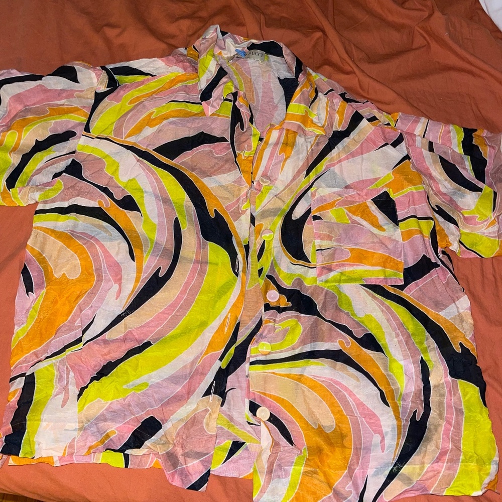 Pucci beach shirt